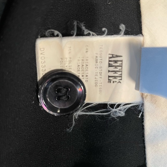 Moschino Vintage Wide Leg Trouser In Black - Picture 12 of 13